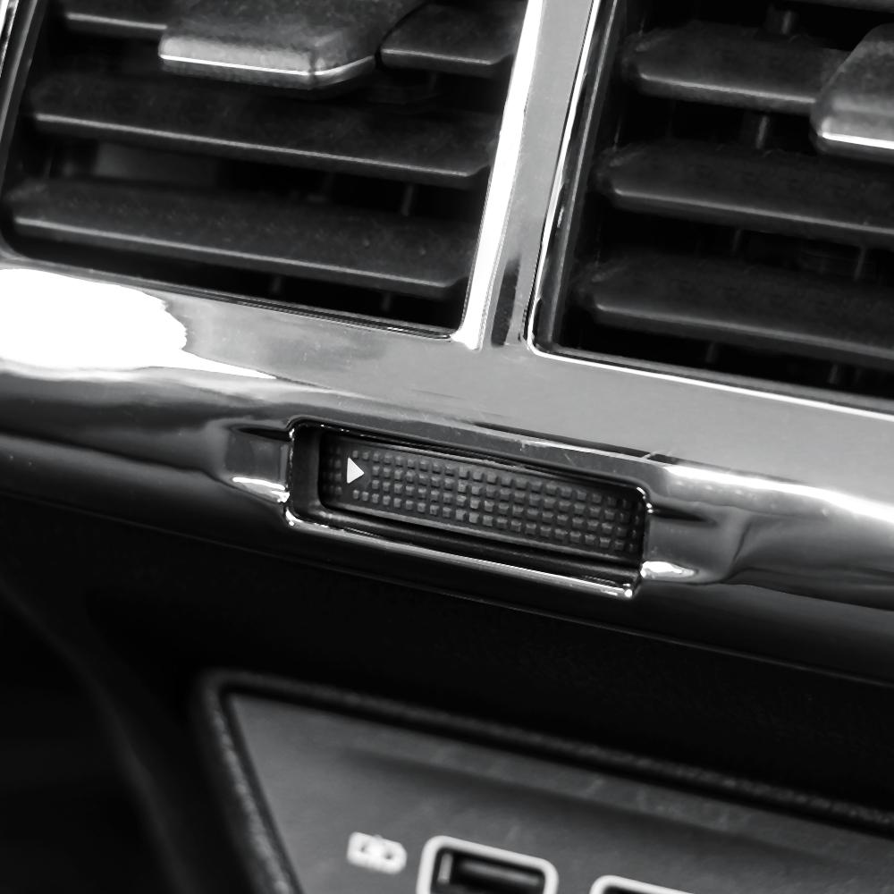 Накладка на задний воздуховод для Volkswagen VW Golf 7 7.5 MK7 MK7.5 2013-2019, накладки на панель вентиляционного отверстия заднего кондиционера