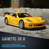 1:36 Chevrolet Corvette C6R C7 Высокодетализированные Игрушечные машинки из литого металла Стайлинг автомобиля Спортивный автомобиль Модель из сплава Игрушка С механизмом оттягивания