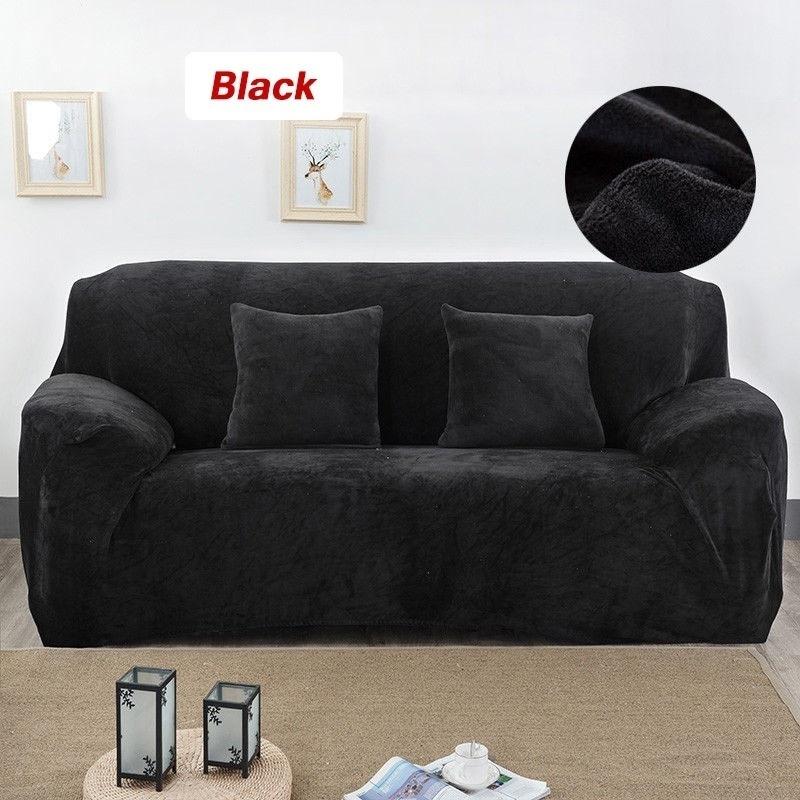 1 2 3 4 Seater Soft Stretch Chair Sofa Covers Couch Cover Elastic Slipcover Protector