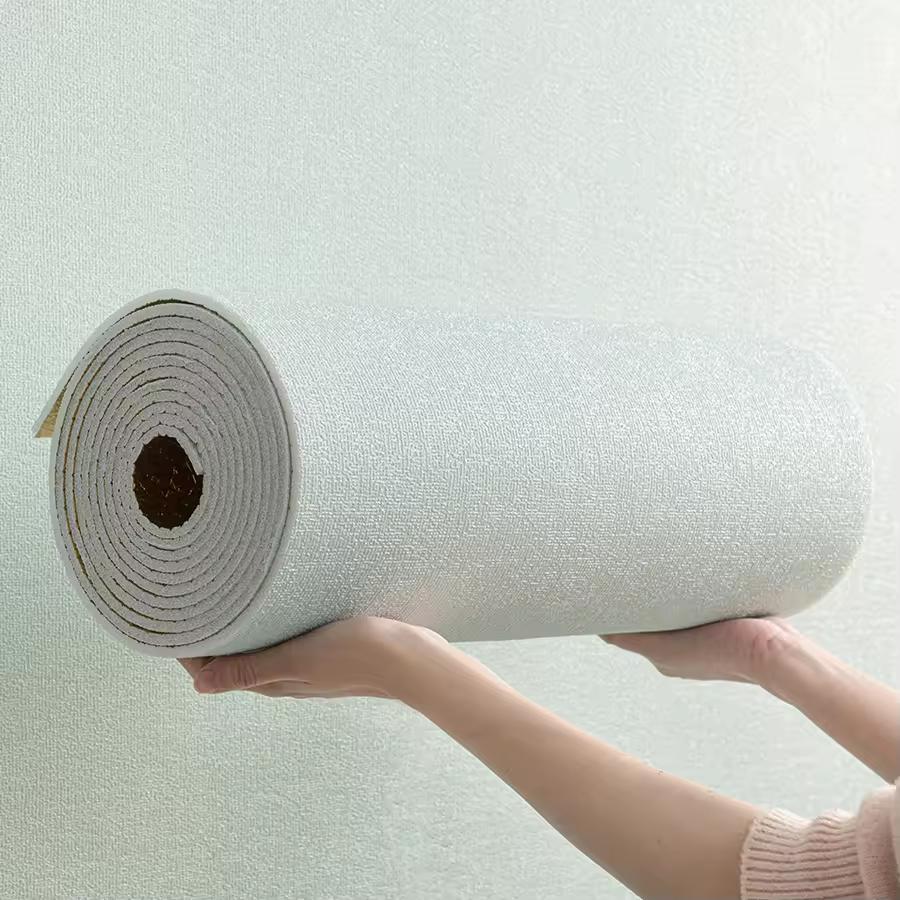 Самоклеящиеся обои сделай сам льняные обои украшение акцентной стены гостиной самоклеящаяся наклейка на стену утолщенная версия sui