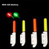 Useful Float Red/Yellow Night Fluorescent Light Bite Alarm Glow Stick Fishing Rod Tip Lightstick