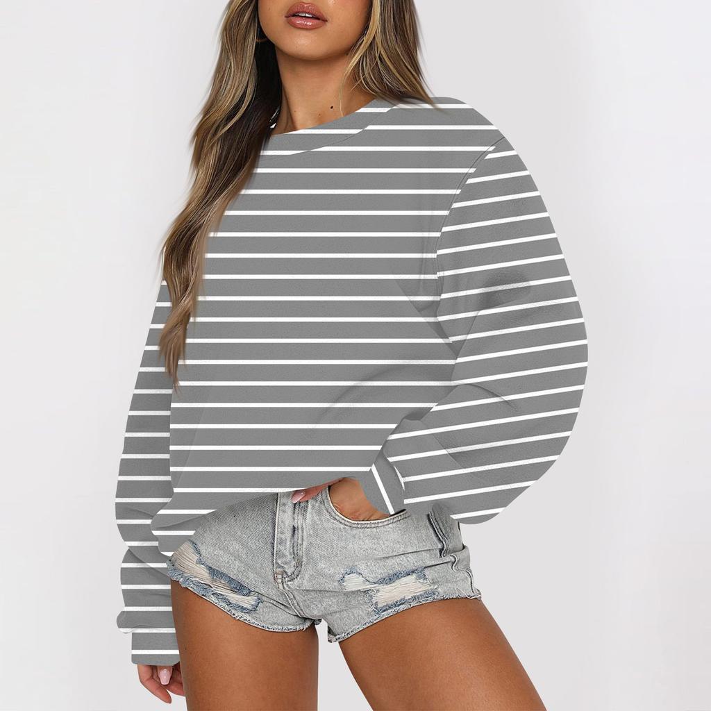 Женские осенне-зимние топы, женская толстовка с длинными рукавами, повседневные флисовые топы с круглым вырезом, свободный крой, половер