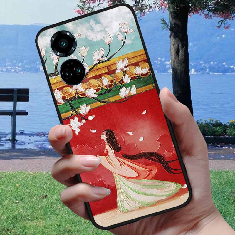 Чехол для Tecno Camon 19 Camon19 Neo 3D Рельефный Тисненый Чехол для Телефона Для Tecno Camon 19 Pro 4G 5G Neo Мягкий Силикон Мультяшный