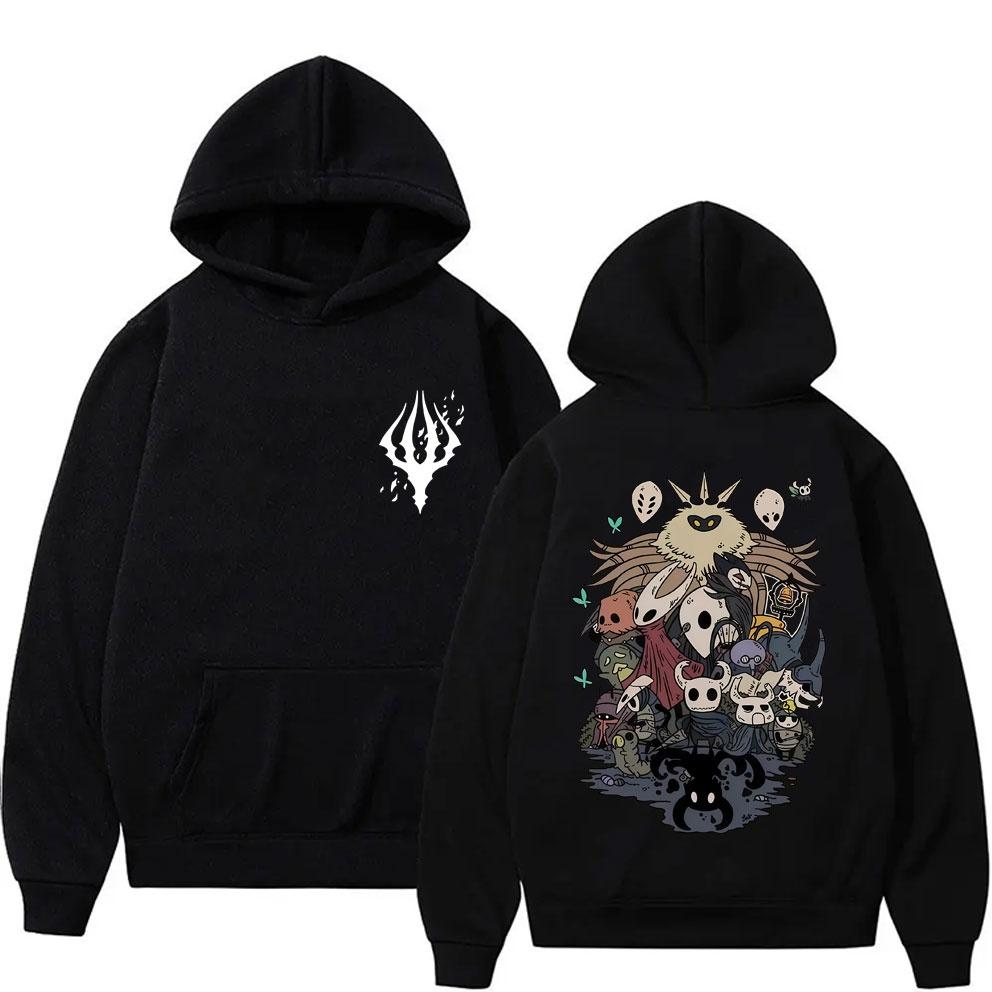 Game Hollow Knight Double Sided Pattern Hoodie Autumn Winter Men's Women's Fashion Leisure Fun Hoodie Casual Hoodie