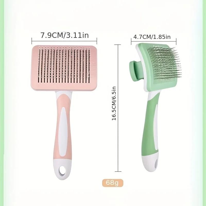 1pcs Pet Hair Removal Comb Undercoat Hair Removal Slicker Brush For Dog And Cat Grooming Tool Pet Cleaning Supplies