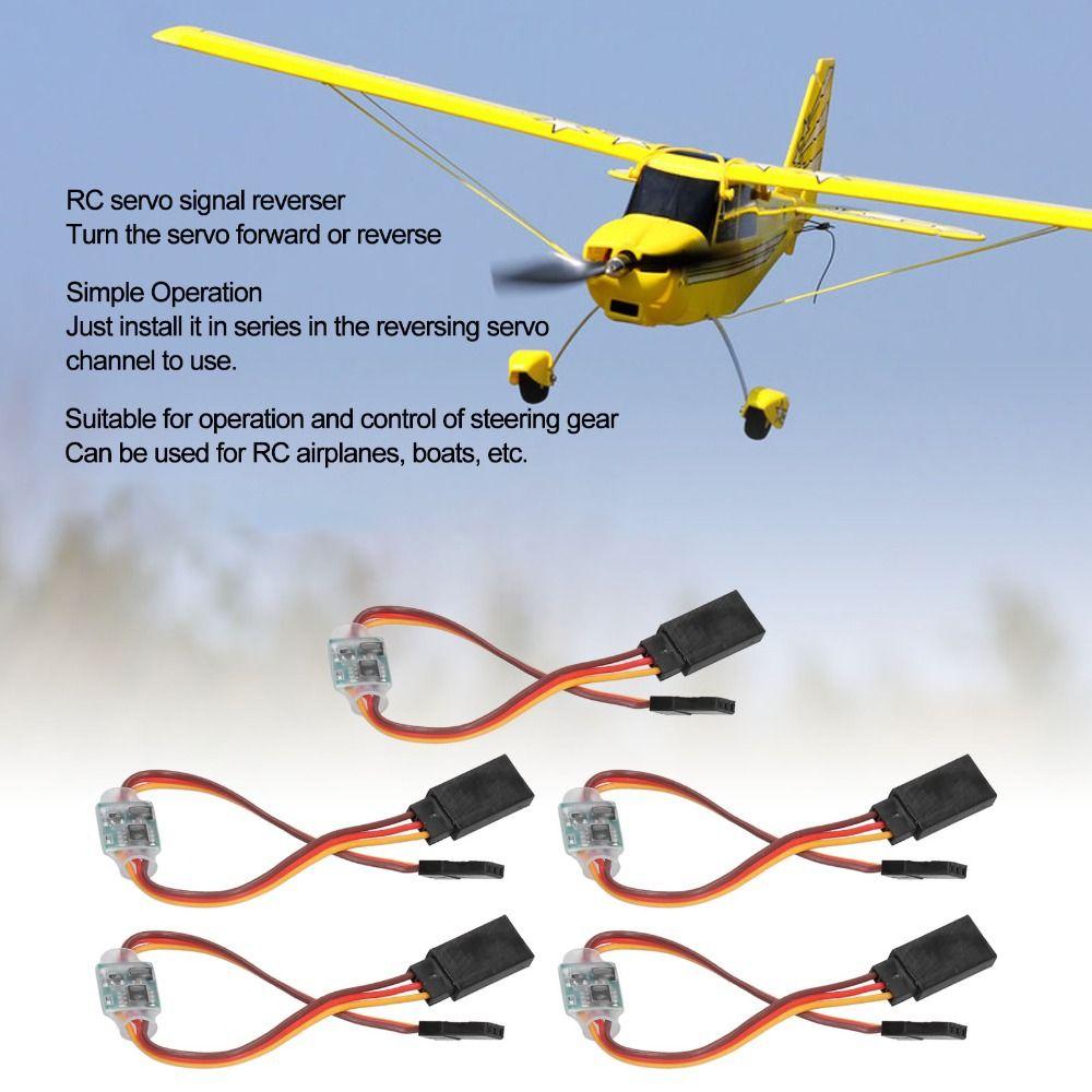 5 Pcs DIY Projects 3.6V‑24V 5A RC Servo Reverser High Pressure Universal Servo Signal Reverser Rotation Inverter Any Servos
