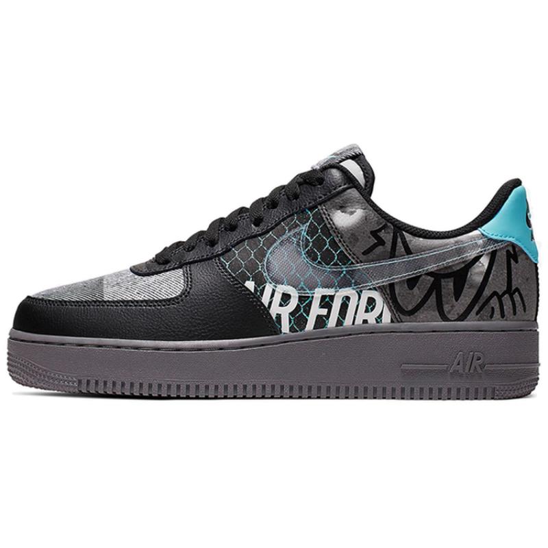 Nike Кроссовки Air Force 1 Low Off Noir Pure Platinum CI0066-001
