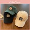 Baseball Chic Cap For Women Trendy Korean Style Ins Small Face Hat Summer Street Fashion Adjustable Fit Cotton Green Black White