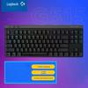 Logitech Беспроводная игровая клавиатура G515 LIGHTSPEED TKL с низким профилем
