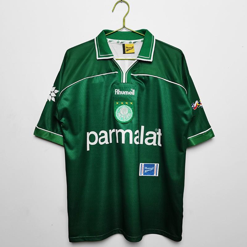 Retro Palmeiras Home Soccer Jersey 1992 1993 1994 Brazil Championship Vintage Football Shirt Cycling Style
