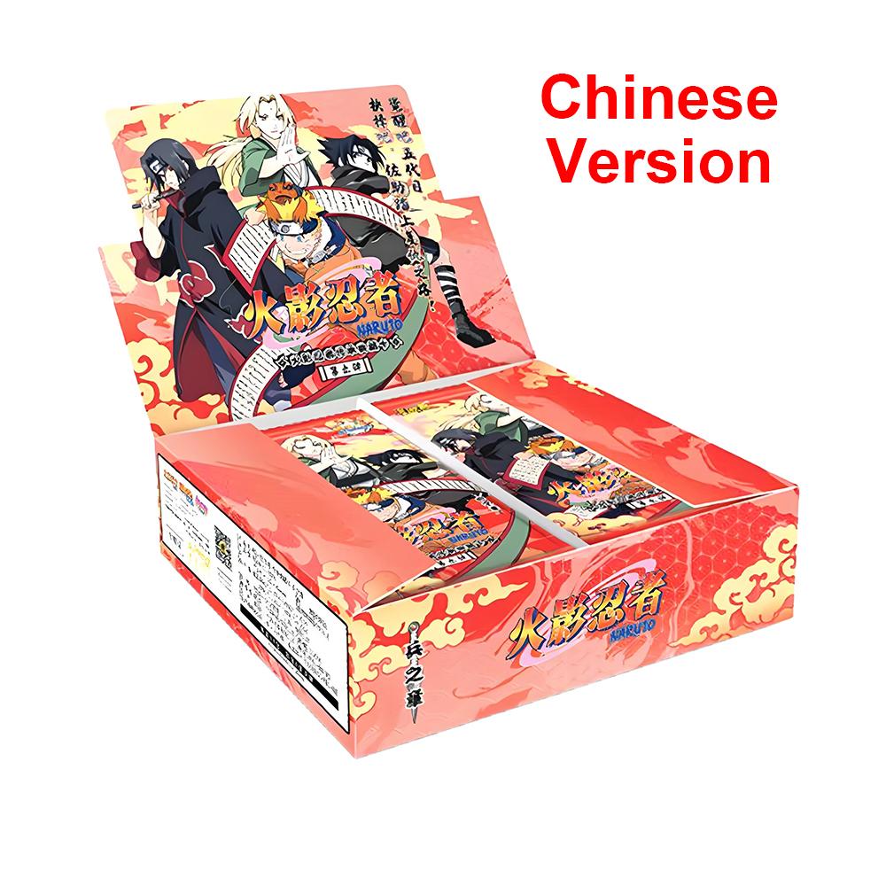 KAYOU Genuine Naruto Cards Chapter JIN 1 English Version Global Ninja Naruto Collectible Cards Official Anime Collection Card