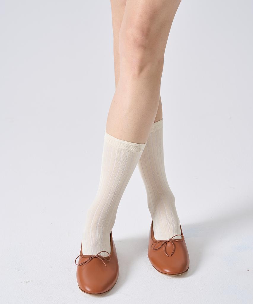 Spelta Milano Olga Leather Flats_Tan Collar