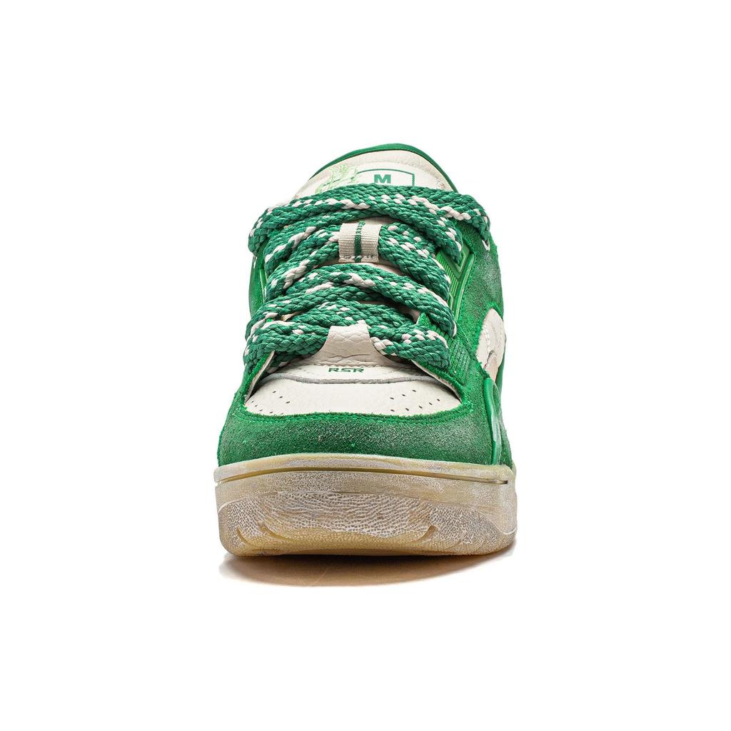 Баскетбольные кроссовки Li Ning Rsr 101 Xxl Seaweed Shock Absorbing Non-Slip Wear-Stick-Up с низким верхом, унисекс, зеленые, серые, ABCT041-5