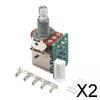 2x Push Pull Pot Replace Part Accessories Conveneint for LP Electric Guitar DIY