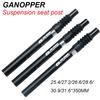 GANOPPER MTB Bicycle Damping Suspension Seatpost 25.4/27.2/28.6/30.4/30.9/31.6mm X350 Bike Seat post Shock Absorber Tube Setback