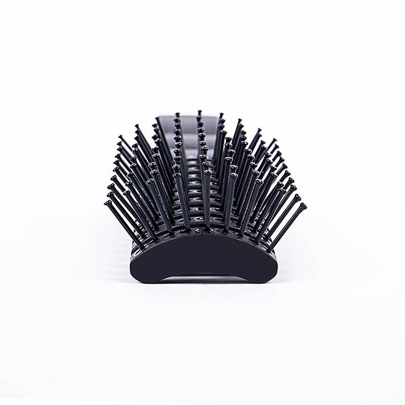 Мужская пластиковая щетка для волос с вентиляционным отверстием, антистатическая расческа, парикмахерская, парикмахерская, уход за вьющимися волосами, инструмент для укладки парика, расческа, массажный инструмент