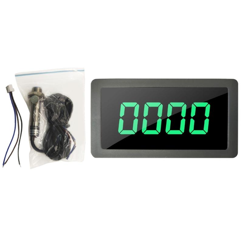 Цифровой тахометр PrecisionS для двигателей. Светодиодный измеритель скорости с датчиками эффекта. Высокая точность измерения.