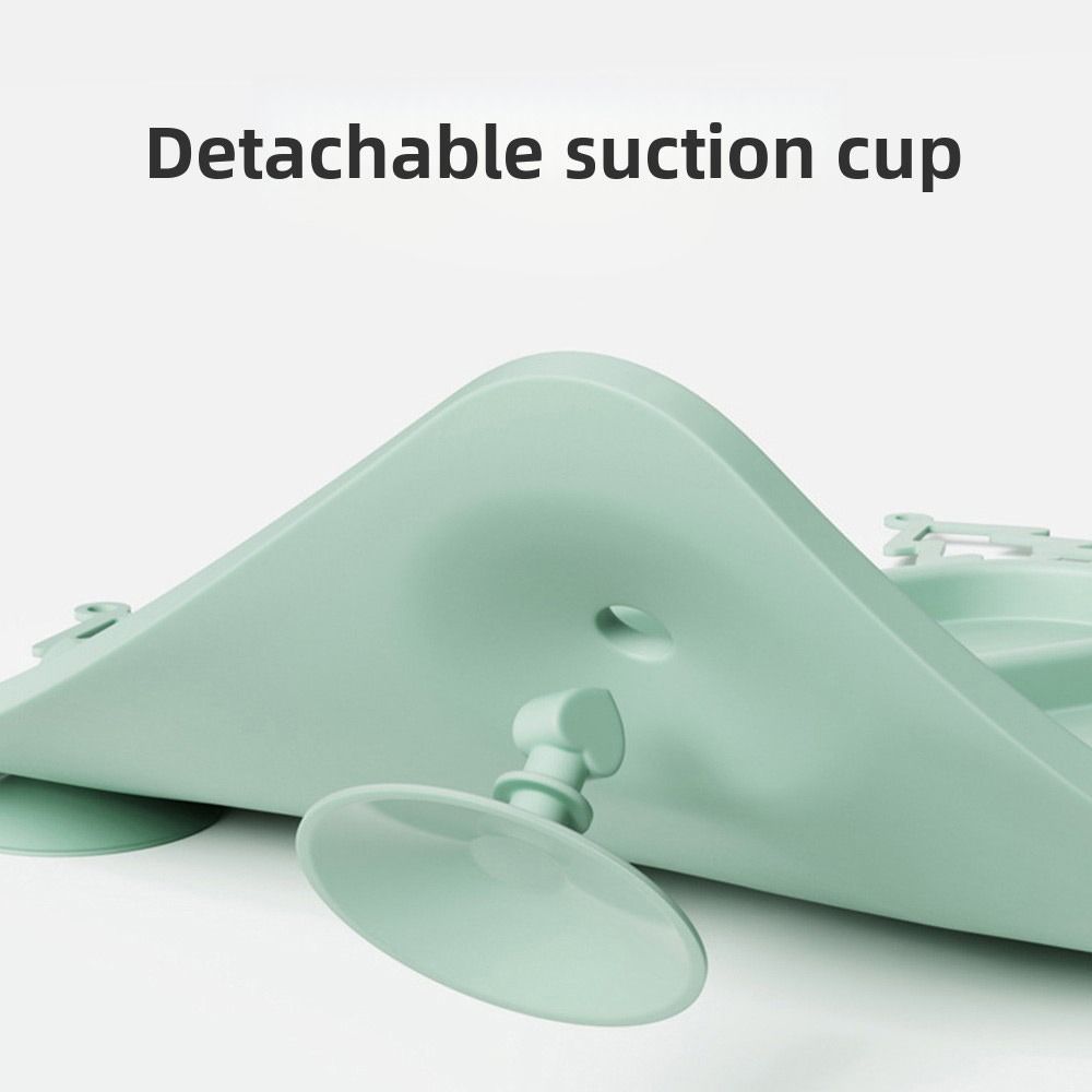 with 2 Straps Baby Placemats Silicone Baby Plates High Quality Suction Plates  for Infants Toddlers