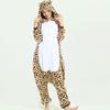 Kigurumi Animal Cosplay Hooded Jumpsuit Pajamas Men Women Long Sleeve Winter Warm Rompe Sleepwear Panda Lion,leopard,elephant,zebra,tiger Cosplay