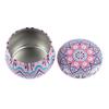 Drum-shaped Tin Box Tin Storage Case New Candy Cookie Box