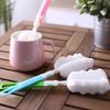2 Pcs Sponge Baby Milk Feeding Bottle Brush Nipple Cleaning Cup Scrubber Washing Brushes Kitchen Cleaner