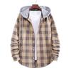 Autumn Style Son Hooded Shirt Men's Style Loose Long Sleeve Top