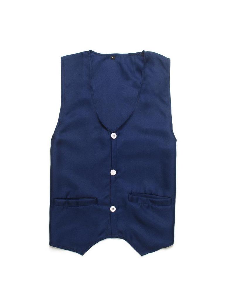 Жилет волонтера без рукавов из полиэстера и хлопка на заказ - Рабочая одежда и промо-рубашка