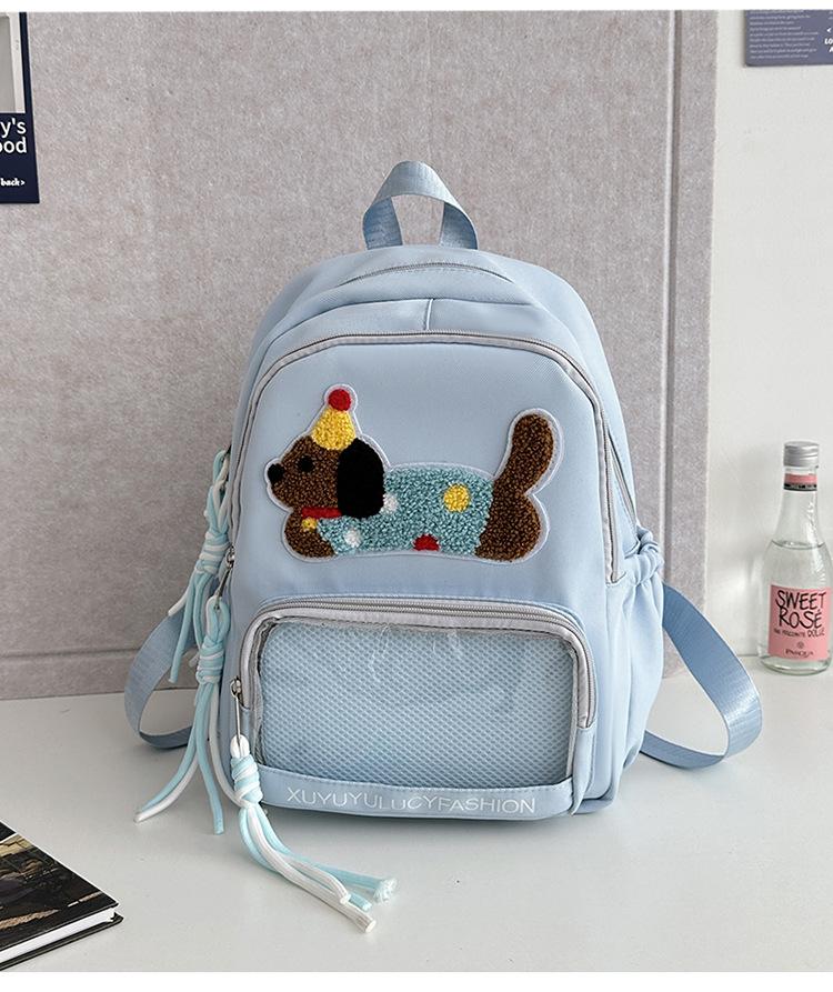 Школьный рюкзак Количество еды Японский Легкий рюкзак Повседневный Универсальный рюкзак Прозрачный Comic-Con Болевой рюкзак Студенческий рюкзак Millet