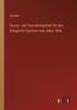 Книга Gesetz- Und Verordnungsblatt Fur Das Koenigreich Sachsen Vom Jahre 1856
