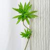 Large Artificial Plants Branch Real Touch Green Plants Fake Bamboo Leaves  Birthday Party Decor