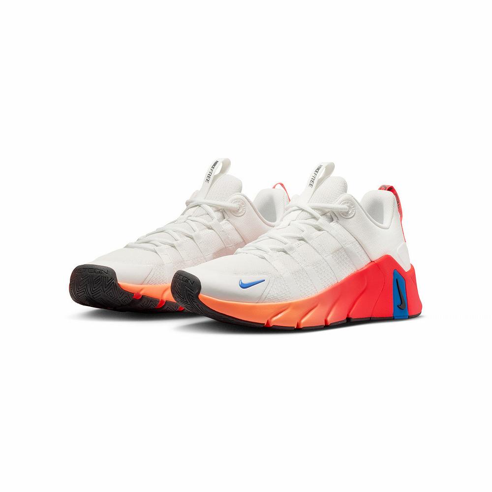Nike Бесплатные Мужские Кроссовки Metcon 7 Summit White Crimson Orange Pulse Ярко-Малиновый Антрацит II7405-102
