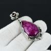 Kashmir Ruby Gemstone Pendant, 925 Sterling Silver Jewelry Pendant, Ruby Gemstone Jewelry Pendant For Women, Pendant For Gifts For Her