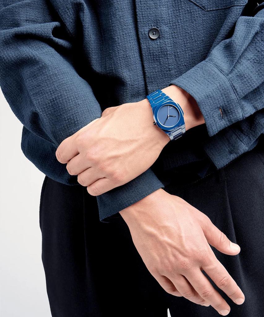 Авторизованный дистрибьютор D1 Milano и Часы CEBU03 Керамические Чисто-синие 37 мм [D1 MILANO] Мужские Женские