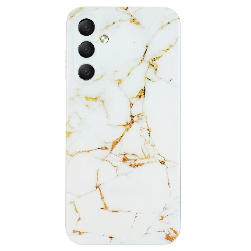 For Samsung Galaxy A16 5G/A16 4G Case Flexible TPU Marble Pattern Phone Cover