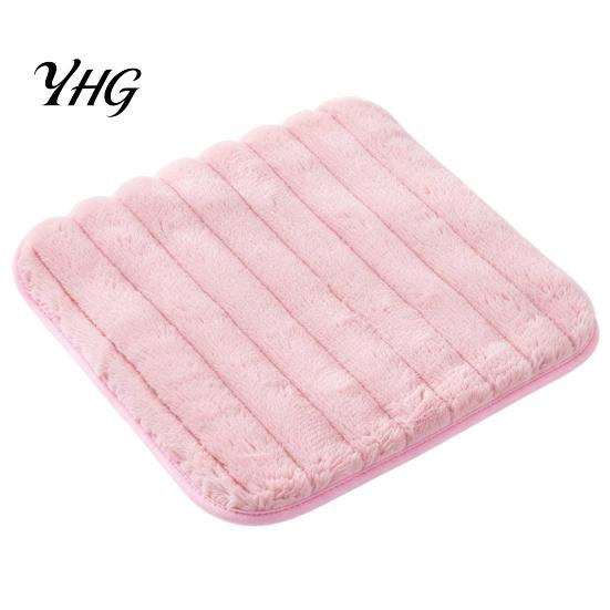 Warm Seat Cover for Long Sitting Plush Chair Cushion with Ties, Fuzzy Pad Anti-slip Skin Friendly Home Office Bottom, Fluffy Winter Mat Dining