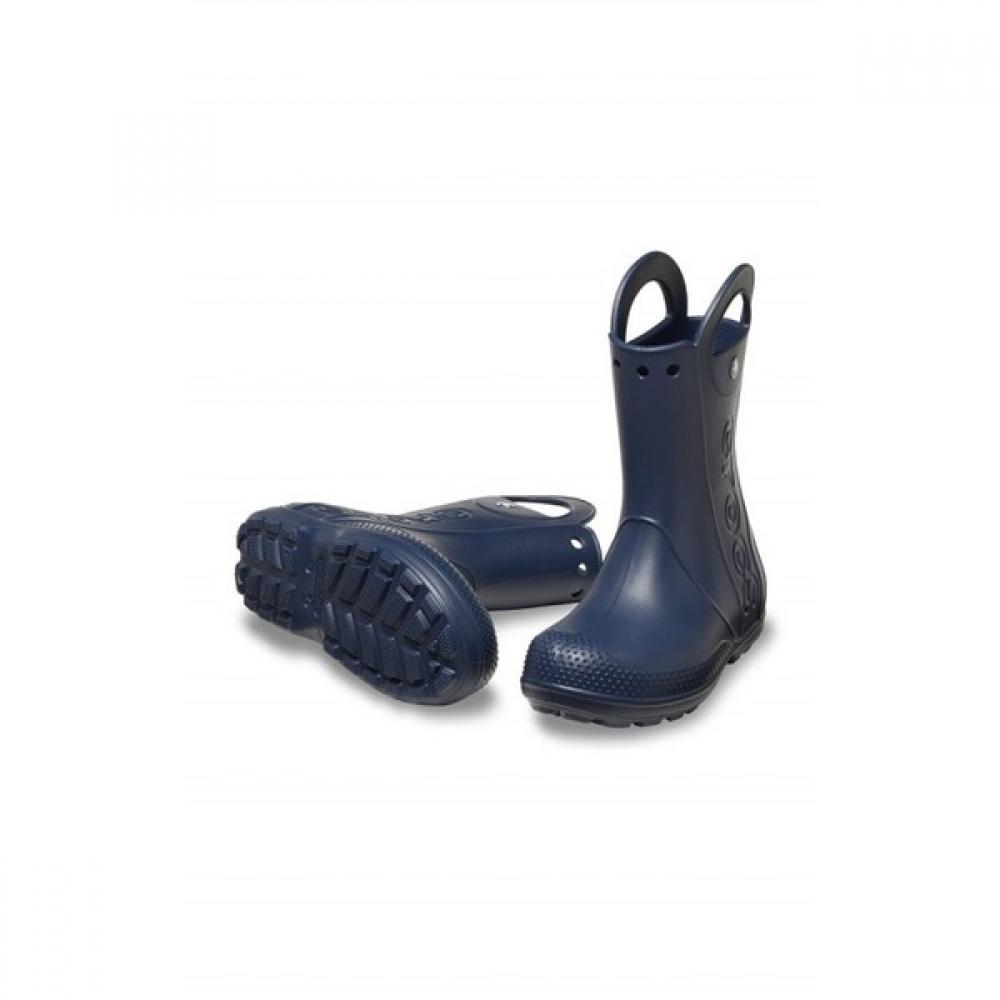[Обувь Crocs] Официальные детские сапоги Crocs Handle It Rain Boot Navy 25skbt211056 