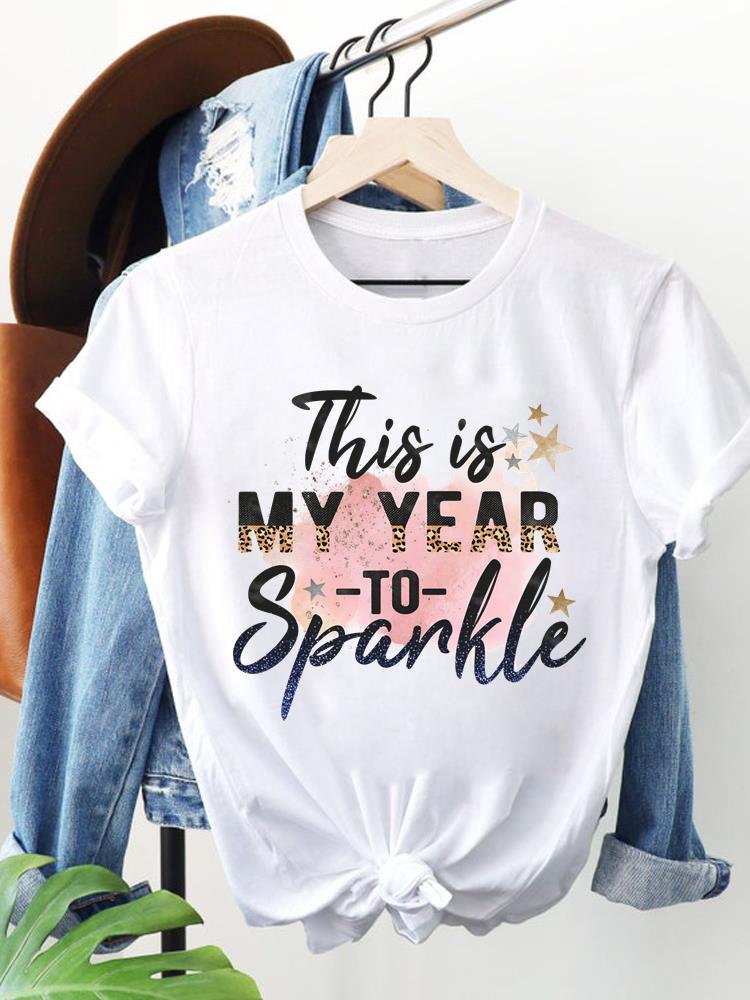 (Азиатский размер) Одежда Футболка Женская Модная Футболка Топ Женский Принт путешествия цветок милый Женская Короткий рукав Графические футболки