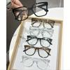 6Pcs Casual Fashion Square Frame Set Glasses with Transparent Lenses for Protection Against Blue Light Damage from Electronic Sc