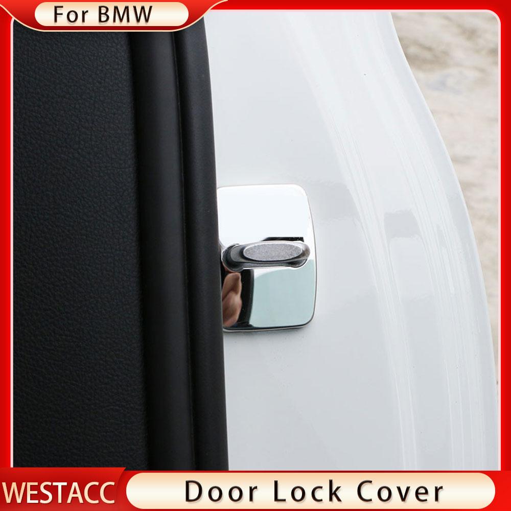 4 шт./компл. наклейка на крышку замка двери автомобиля для BMW X1 X3 X5 X6 E70 E71 E91 E92 E93 F20 F15 F13 M3 E34 X5 E53
