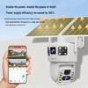 Konka 4G Solar Dual-Lens Outdoor Security Camera CN plug (adapter included)