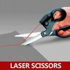Прямой лазерный триммер для ткани, ножницы для шитья, бумага для рукоделия