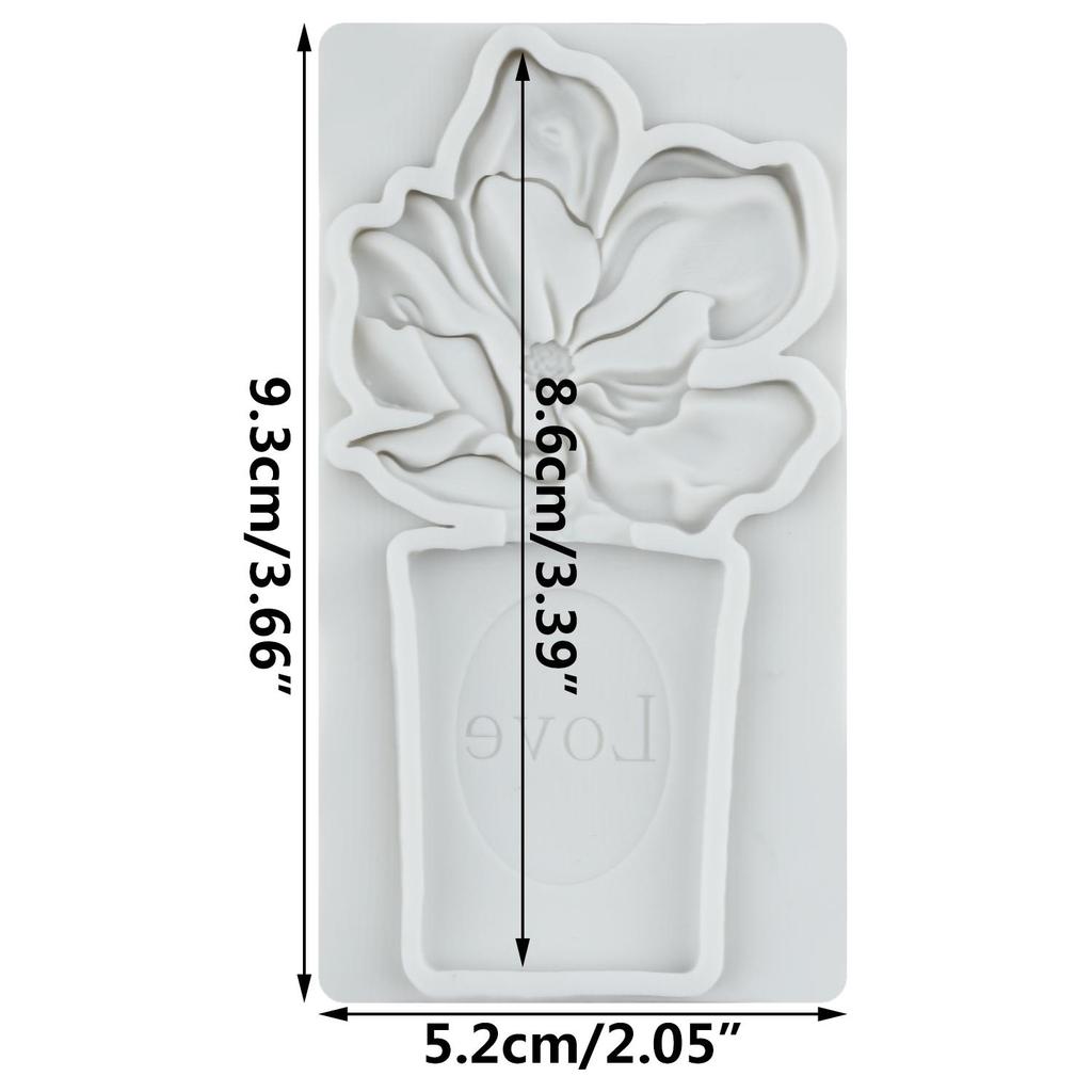 Силиконовые формы для флаконов духов, форма для мастики в виде цветка, инструменты для украшения торта, топпер для кексов, для изготовления шоколадных конфет, мастики, полимерной глины