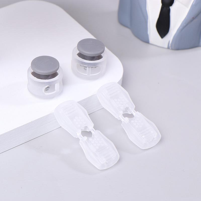 Пружинный замок Регулируемая пряжка Шнурки без завязок Быстрые шнурки для кроссовок Застежки-кнопки Шнурки Пряжка Зажим для шнурка Устройство для фиксации шнурков