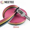 2-10Meters Meetee 1.6mm Thick Polyester Webbing Band Backpack Ribbon Tape Pet Collar Decor Bias Banding DIY Garment Accessories