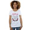 Disney Princess Womens/Ladies Flower Team Cotton T-Shirt