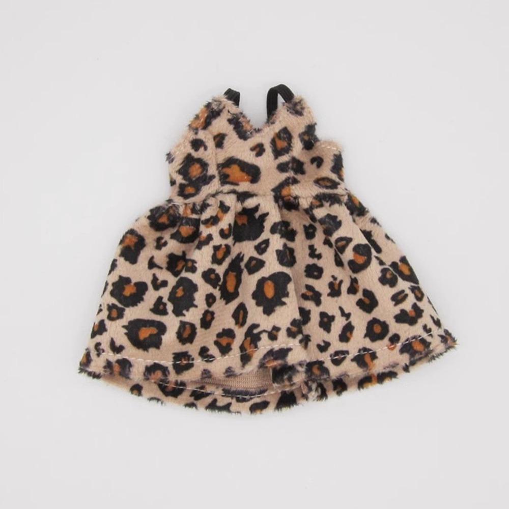 Mini Doll Strap Dress Cute Dolls Skirt for Azone Ob22/24/27 Dolls For Blythe Dolls