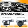 4pcs Automobile Parts Hubcap Car Wheel Hub Center Cover 83mm For Chevrolet Pickup Truck GMC Recreational Vehicle