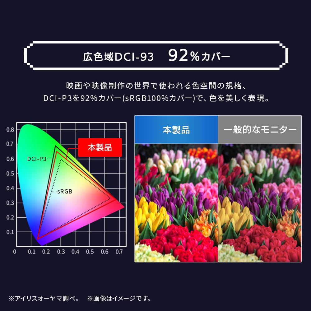 IRIS OHYAMA Gaming Cute Pastel Purple Monitor, 27-inch, 180Hz, 1ms, WQHD, Design, 3-Year Warranty, Built-in Speakers, Flicker-Free, Colors,