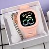 Новые женские студенческие водонепроницаемые женские детские светодиодные электронные часы для отдыха и спорта цифровые часы для мужчин с сенсорным экраном для мальчиков модные цифровые светодиодные часы