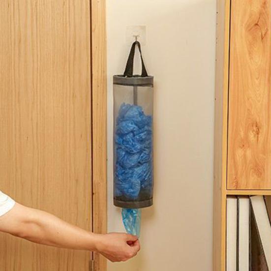 1/3 шт. кухонный держатель для мусорных мешков большой емкости, легко устанавливается, настенный диспенсер для мусорных мешков, подвесной органайзер для хранения мешков